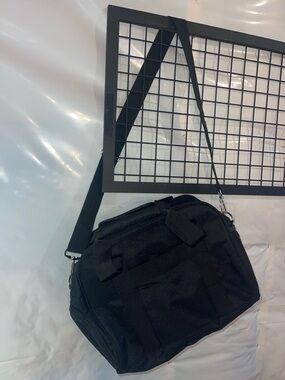 Small Gym Duffel Shoulder Bag with separate shoe compartment